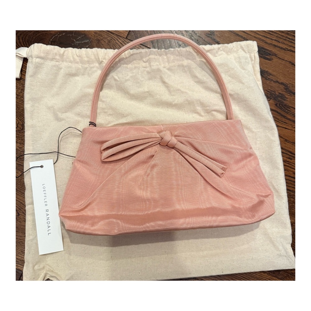 Loeffler Randall Iona Blush Puffed Bow Clutch